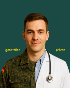 Krankenversicherung bei der Bundeswehr - gesetzlich oder privat?